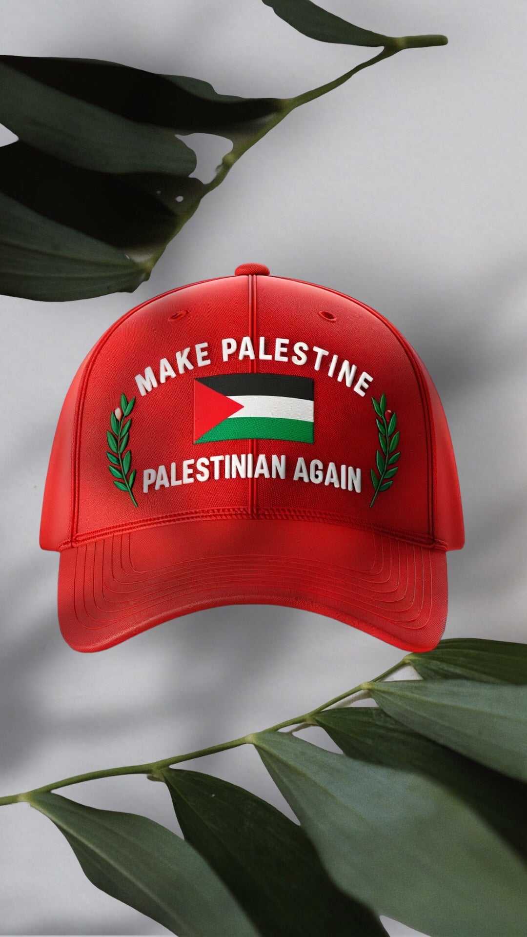 Make Palestine Palestinian Again- Red Hat